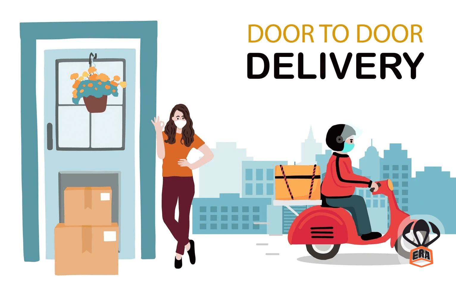 Door to Door shipping from china to UAE