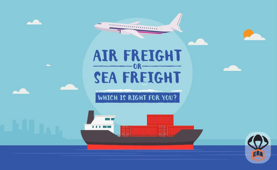 Sea freight Vs. Airfreight 