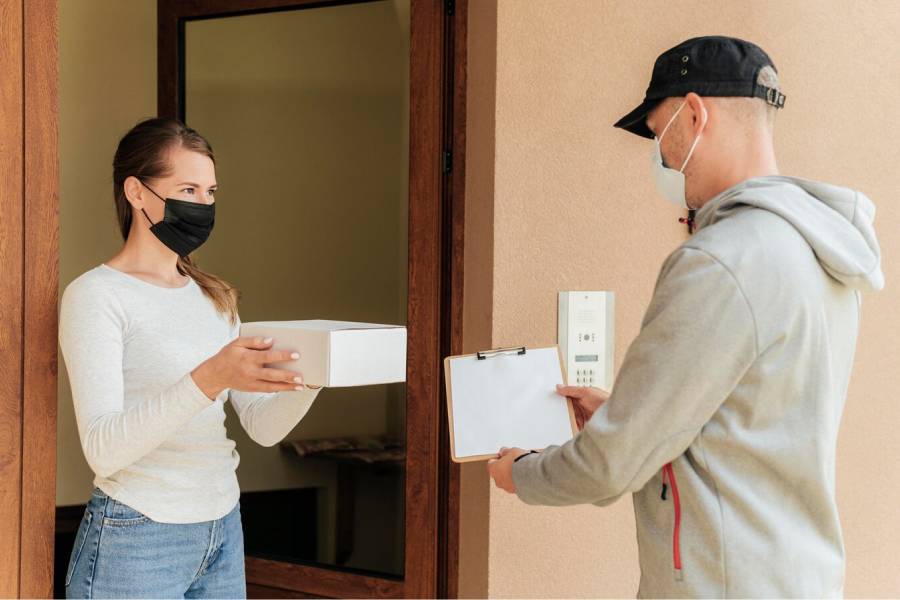 How is the Door to door shipping Process Carried Out?