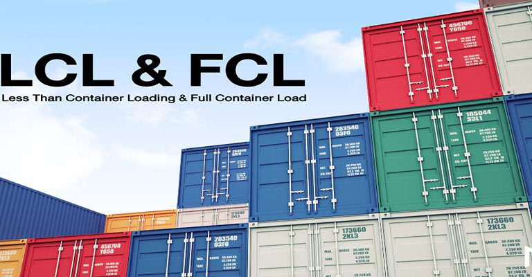 LCL vs FCL Shipments